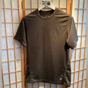 Nike Pro Combat Dri-Fit Fitted Short Sleeve Top Men's Size Medium
